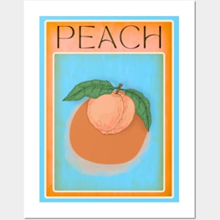 Vintage Peach Posters and Art